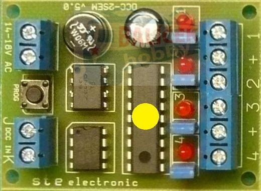 Dekodér pro návěstidlo DCC-2Sem / STE 005