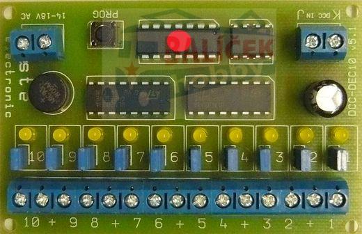 Efektový dekodér DCC-ED6 Neonlight XXL / STE 012 
