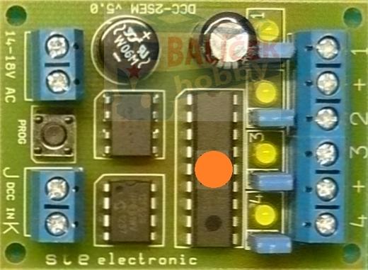 Efektový dekodér DCC-ED1 House / STE 016