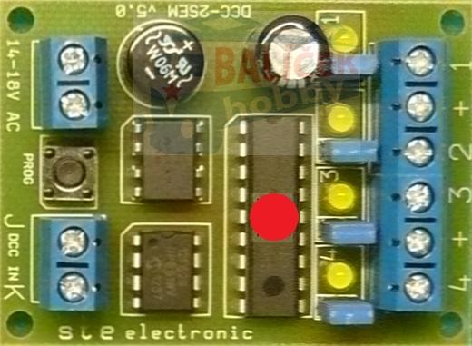 Efektový dekodér DCC-ED2 Neonlight / STE 017