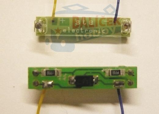 H0 - koncové osvětlení, Back light R100 / STE 048