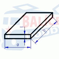 Hliníkový plech - Albion Alloys 250x100mm tl. 0.15