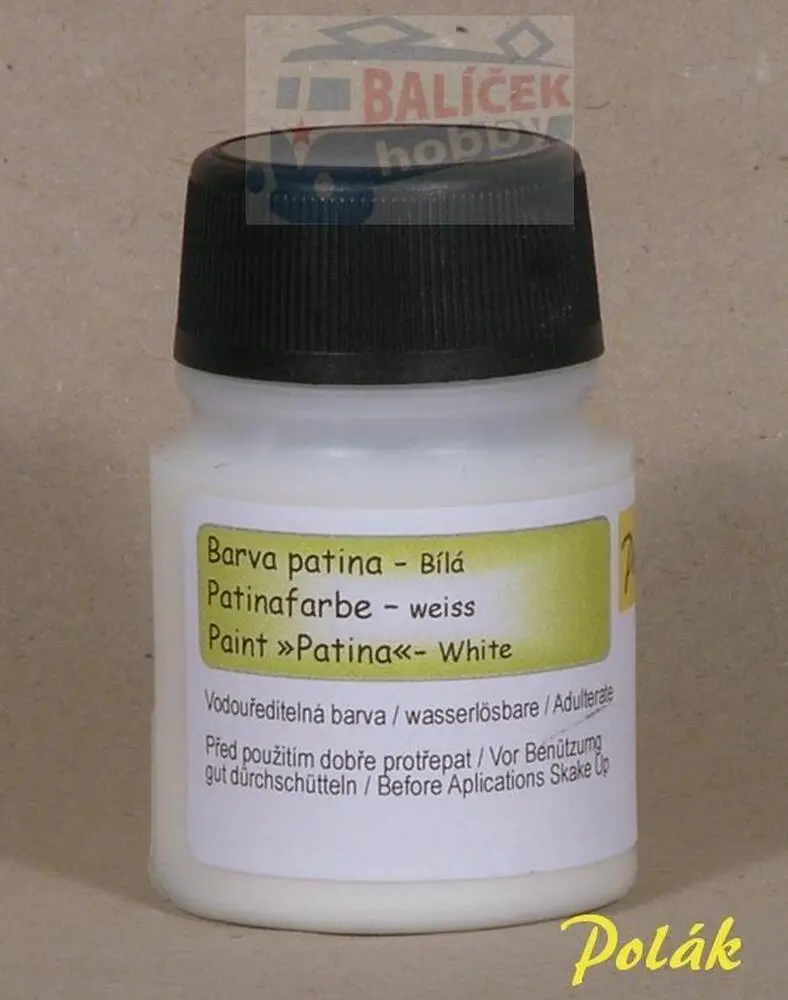 Barva patina - Bílá, Polák 5731