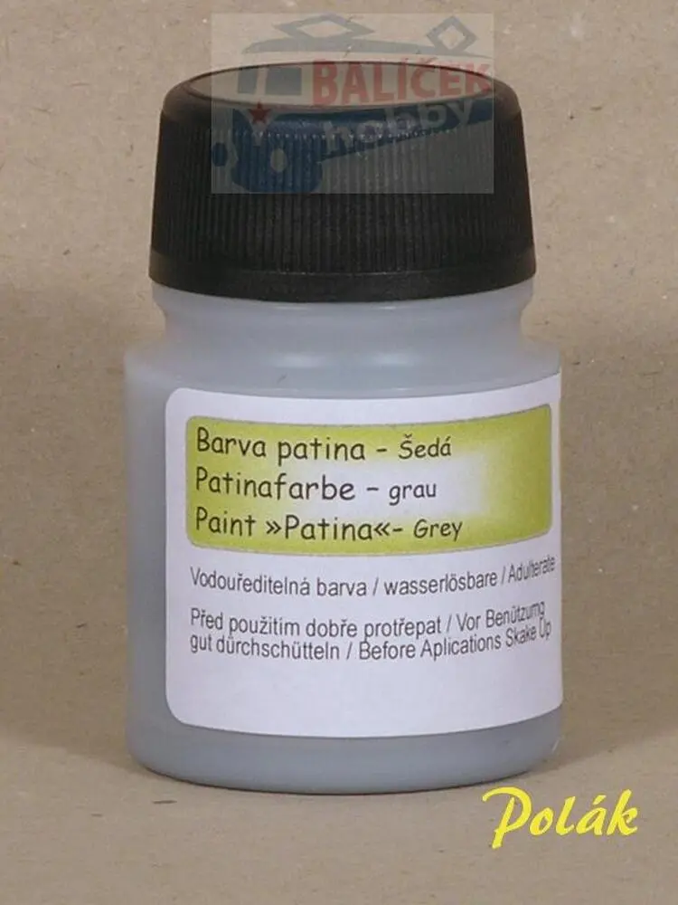 Barva patina - Šedá, Polák 5736