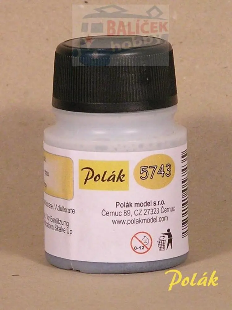 Barva kámen - Šedá, Polák 5743