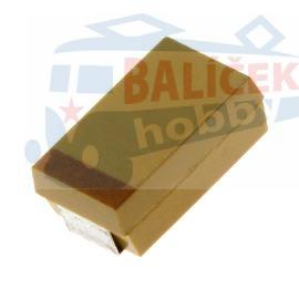 SMD Tantalový kondenzátor 220uF/16V - vhodný na výrobu Power packu