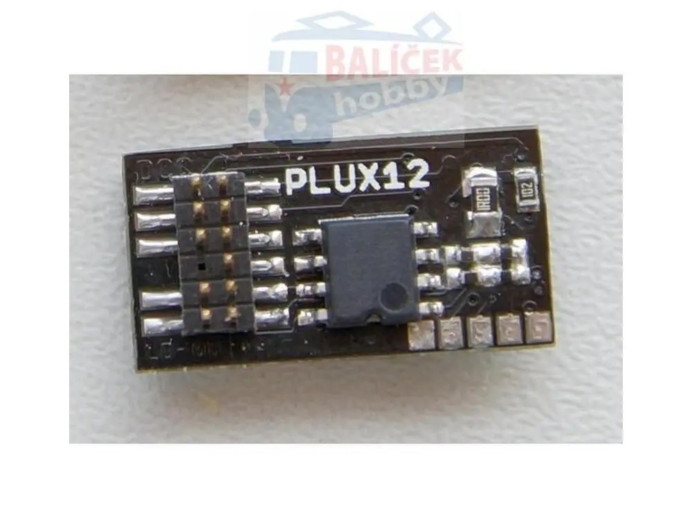 DCC Lokodekodér PLUX12 - Peli