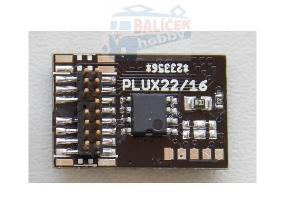 DCC Lokodekodér PLUX16 - Peli