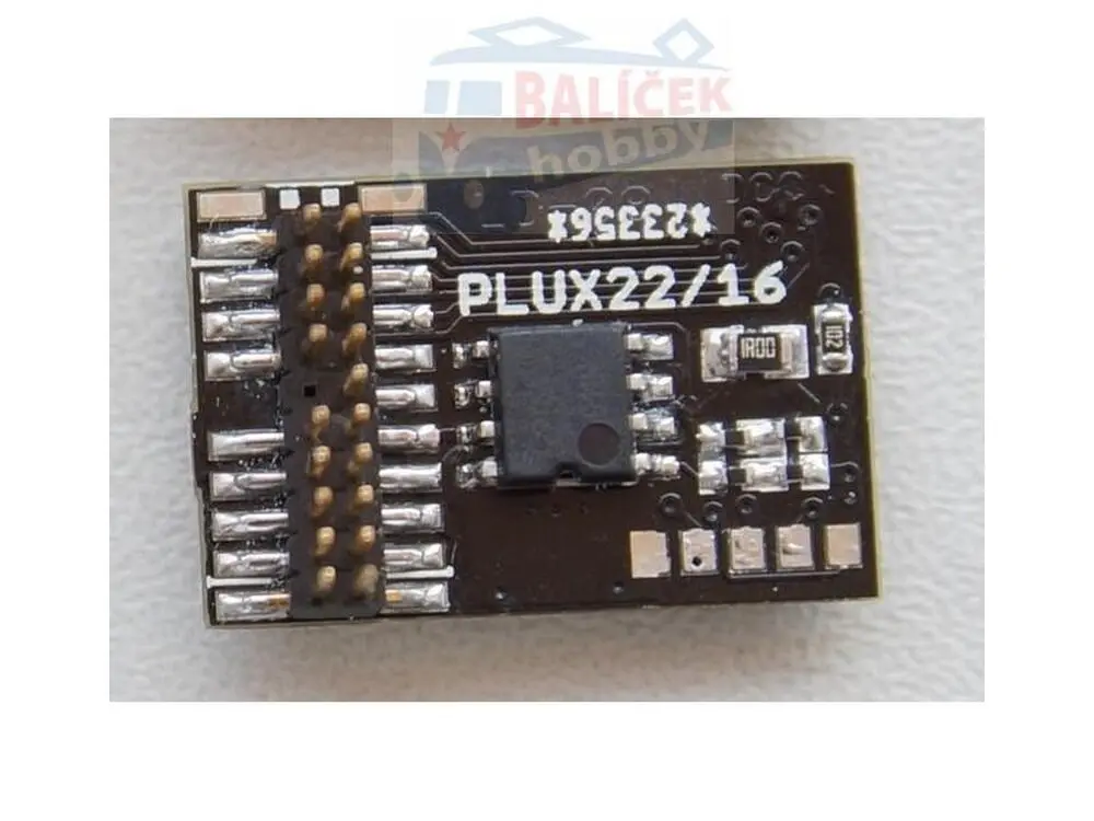 DCC Lokodekodér PLUX22 - Peli