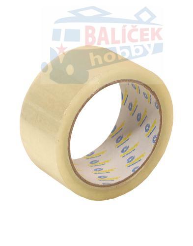 Lepicí páska šíře 48 mm, návin 66 m - transparentní
