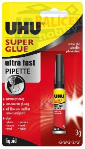 UHU Super Glue Pipette 3 g