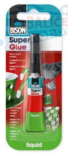 BISON SUPER GLUE LIQUID 3 g Jumbo Card