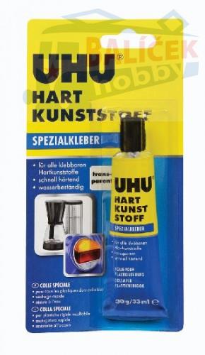 UHU Hart Kunststoff 33 ml/30 g - na tvrdé plasty