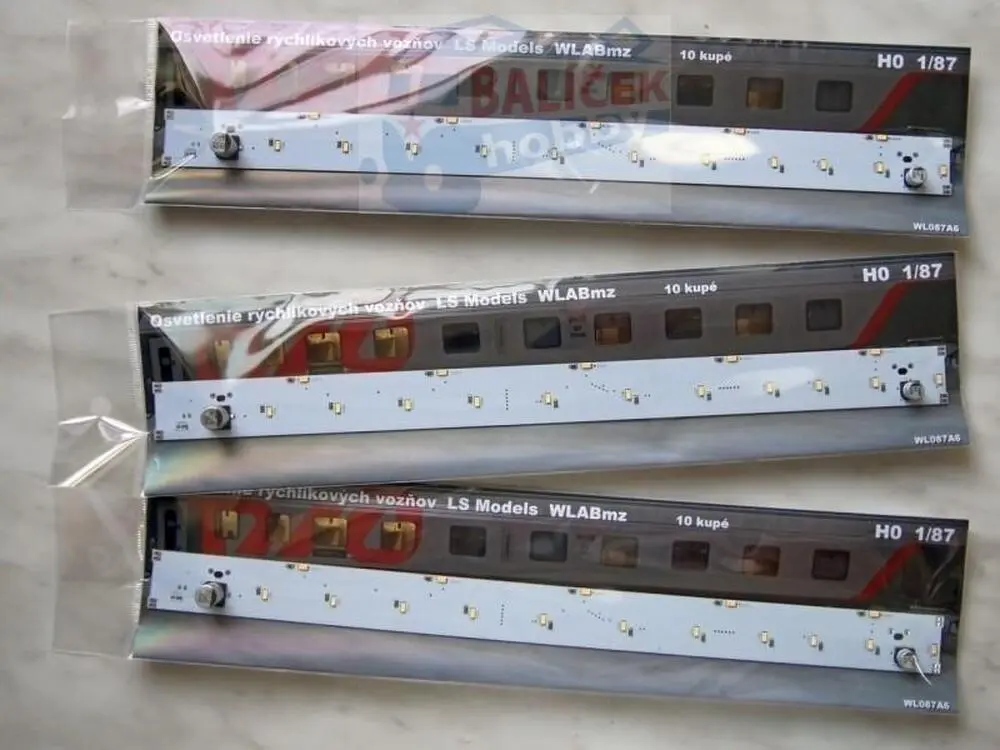 Osvětlení vozu H0 LSModels WLABmz - Peli