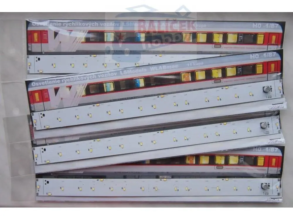 Osvětlení vozu H0 LSModels WLABmee - Peli