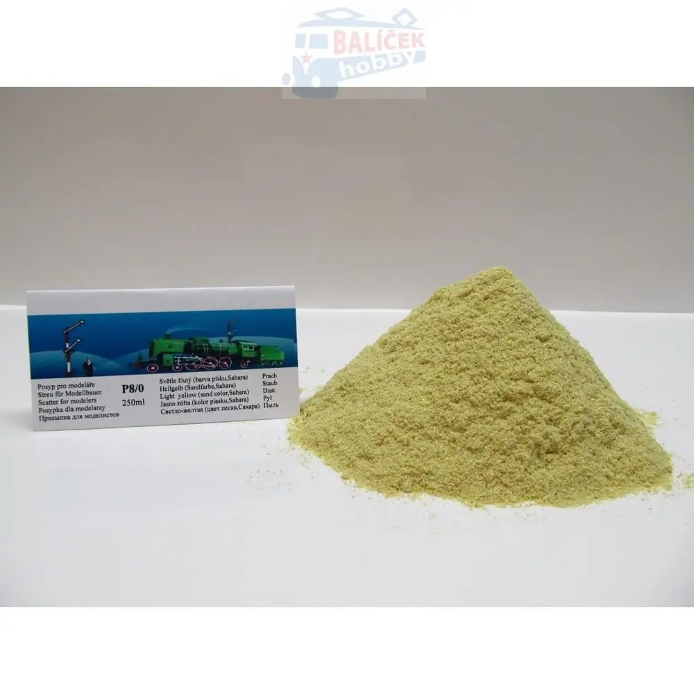 Posyp žlutý,světlý,pískový,"Sahara",250ml