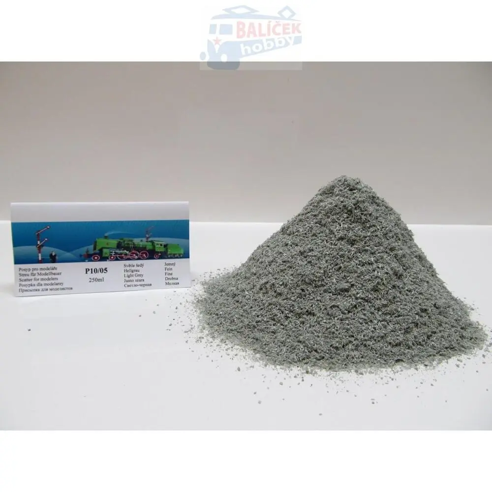 Posyp šedý,světlý, 250ml (P10/05)