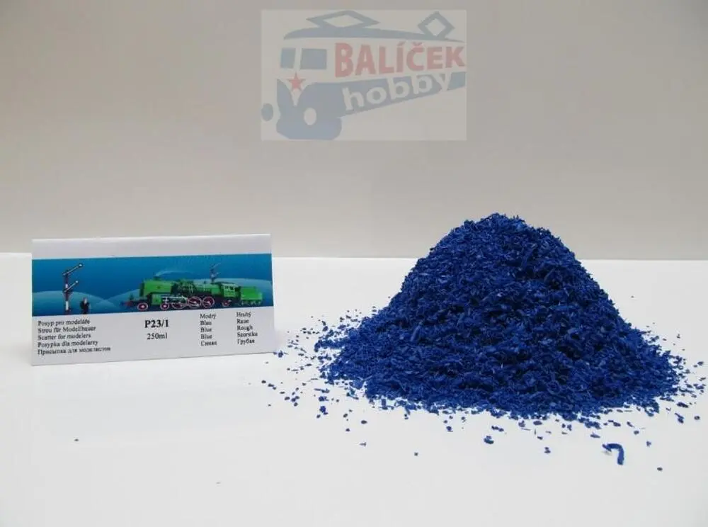  Posyp modrý, hrubý,250ml (P23/1)