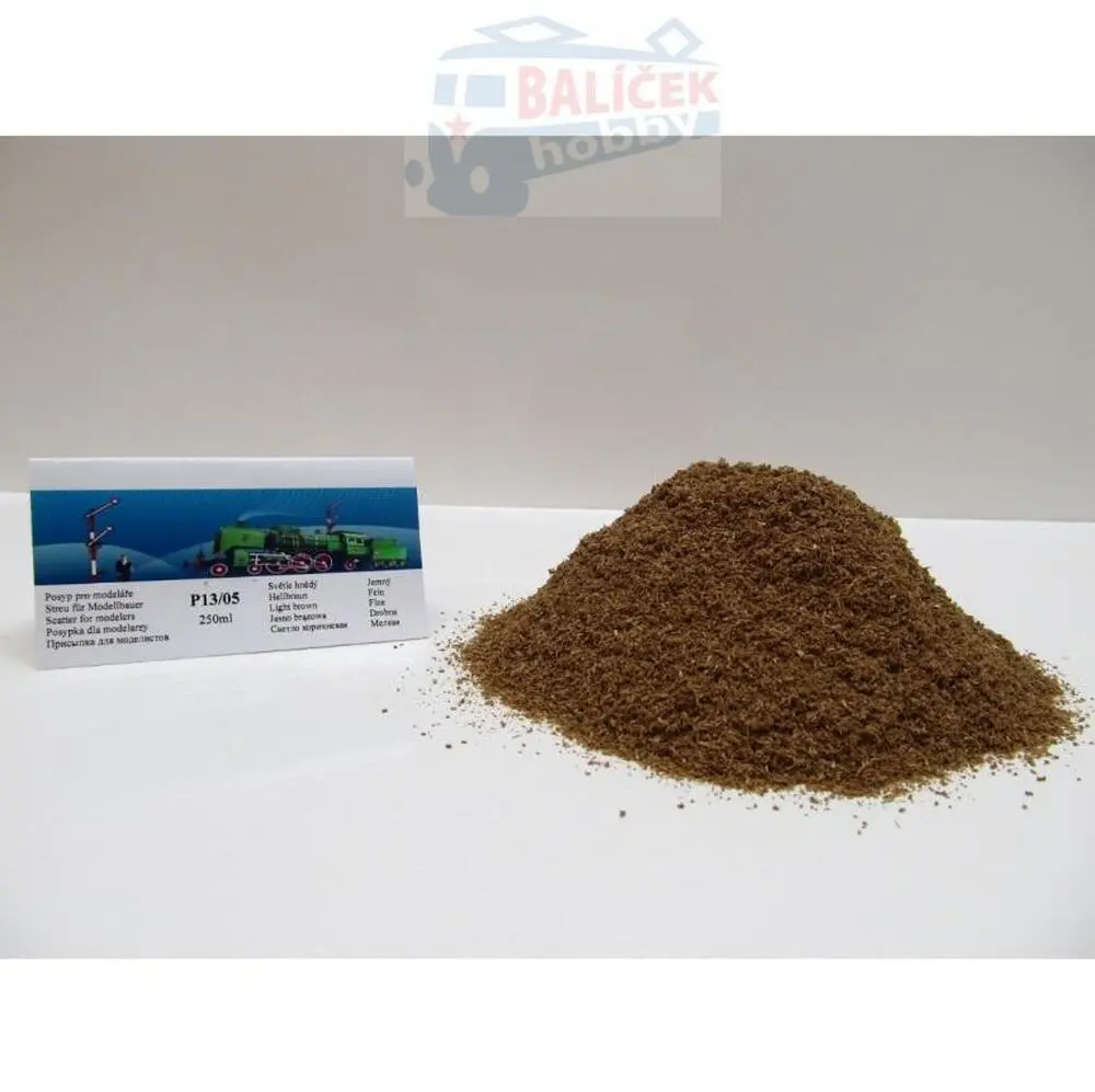 Posyp hnědý,světlý,250ml (P13/05)