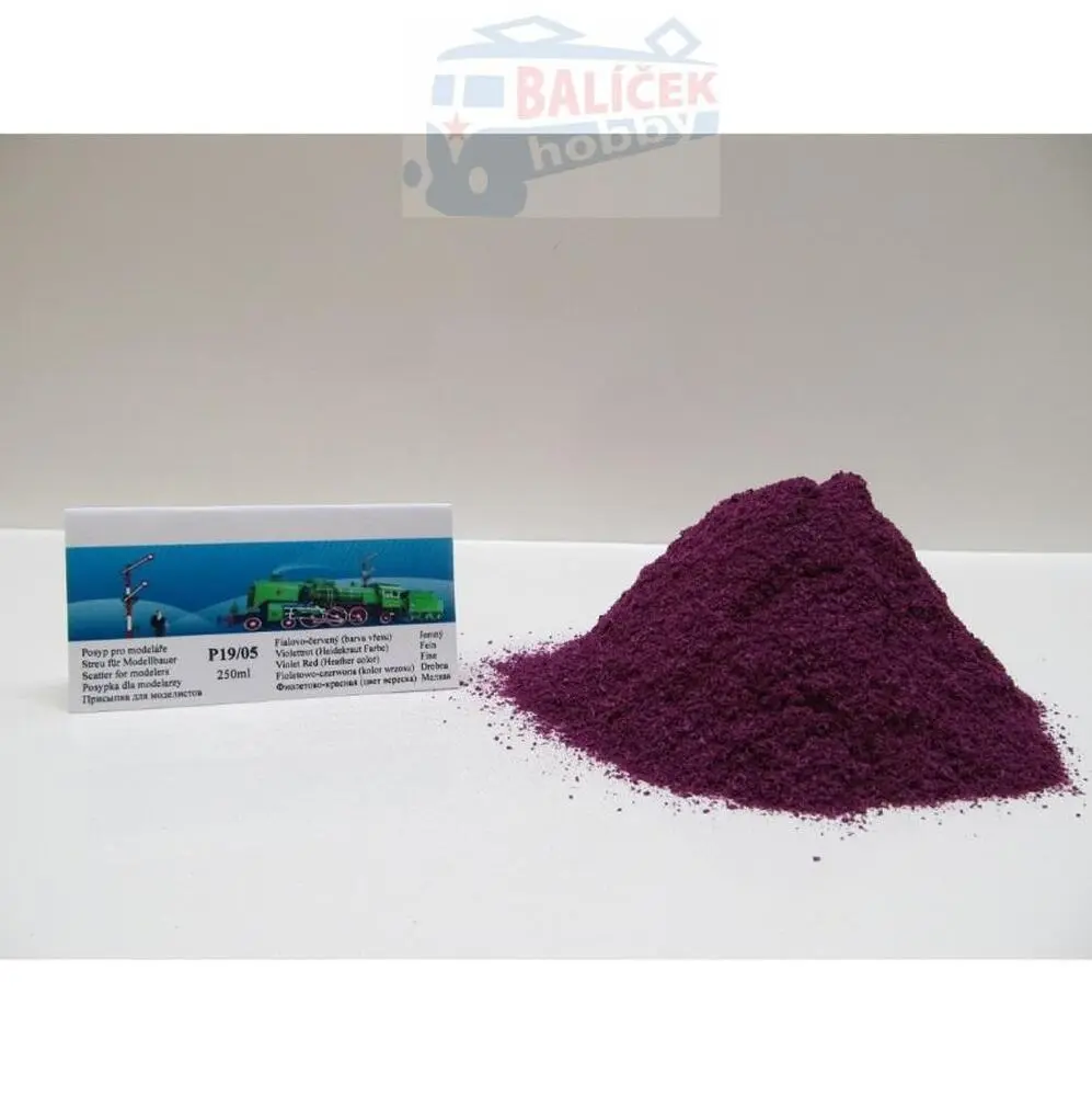 Posyp fialovo-červený,barva vřesu,250ml (P19/05)