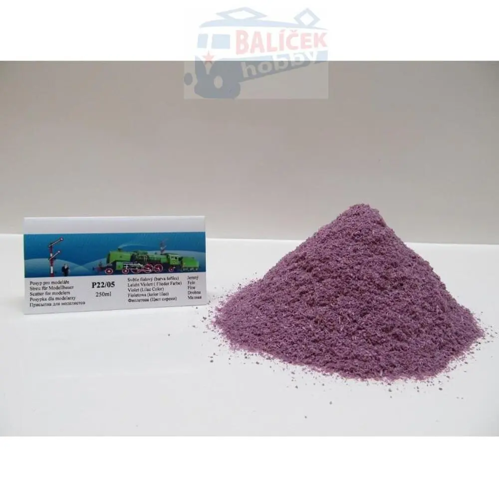  Posyp fialový,světlý,šeřík,250ml (P22/05)