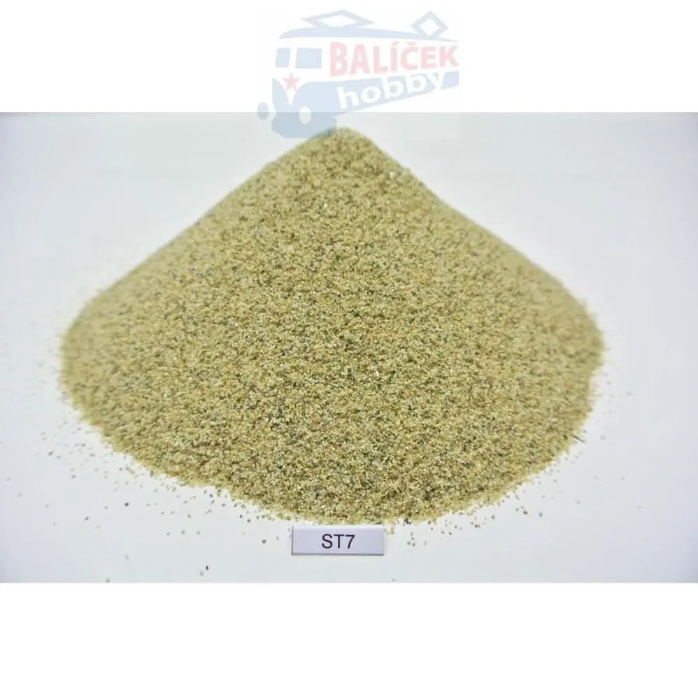 ST7,štěrk žlutý,velmi jemný,0,3-0,5mm,250ml