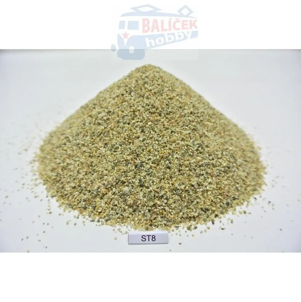 ST8,štěrk žlutý,jemný,0,5-1,0mm,250ml,TT
