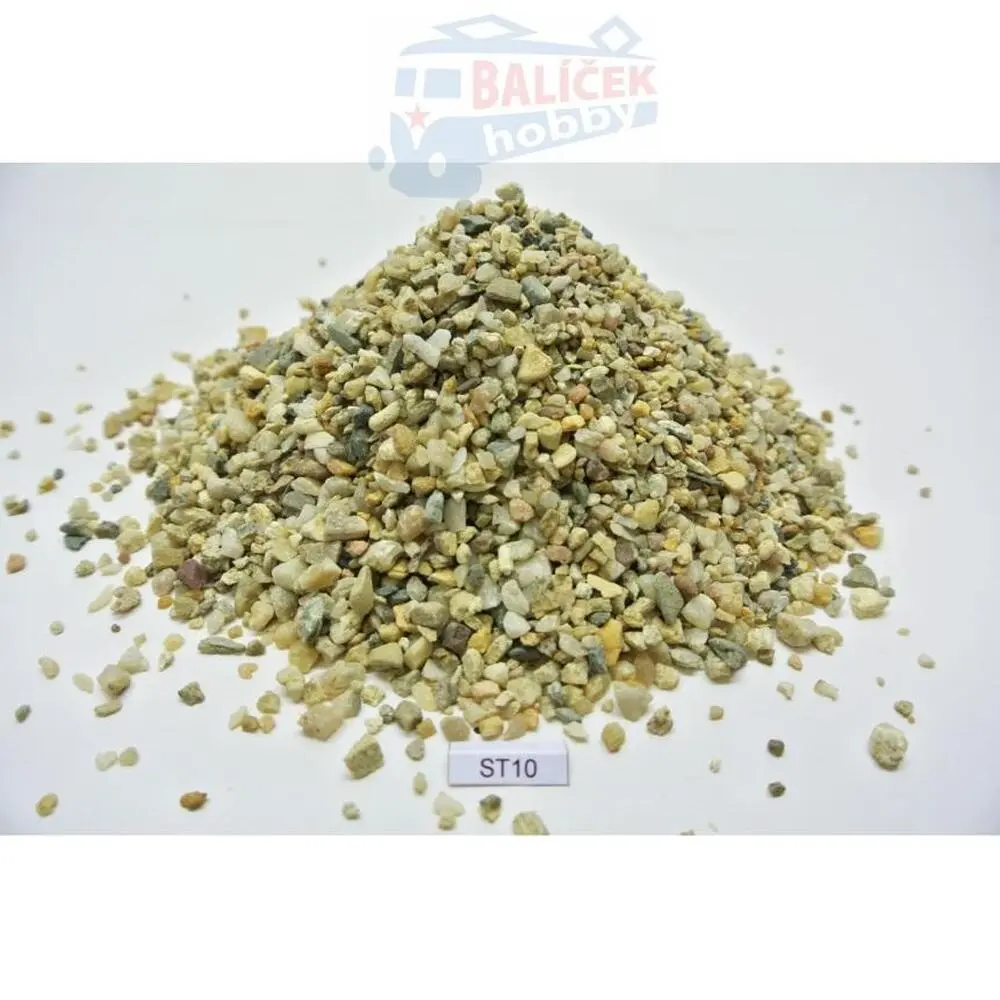 ST10,štěrk šedý,hrubý,1,6-4,0mm,250ml