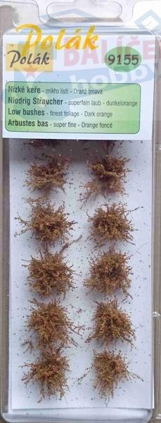 Keře - Nízké keře - mikro listí - Oranžová tmavá, Polák 9155