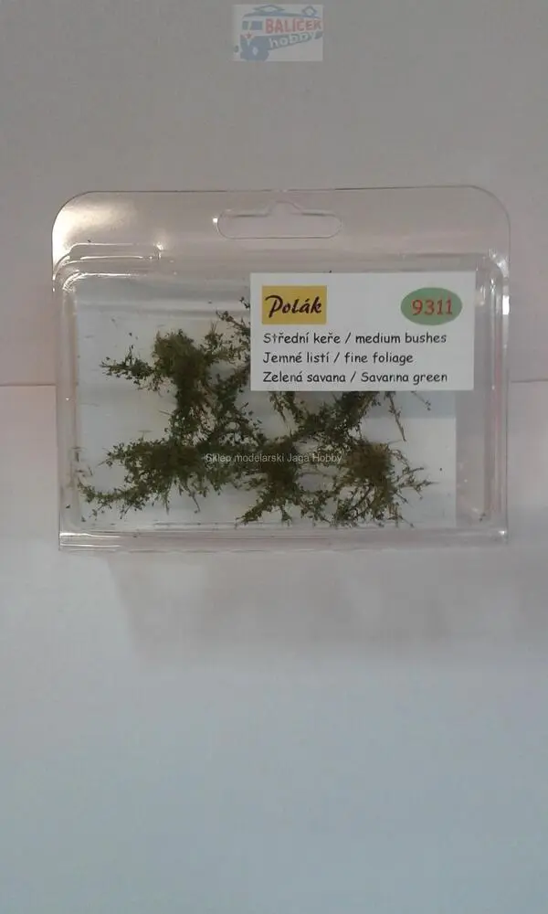 Střední keře - jemné listí - Zelená savana, Polák 9311