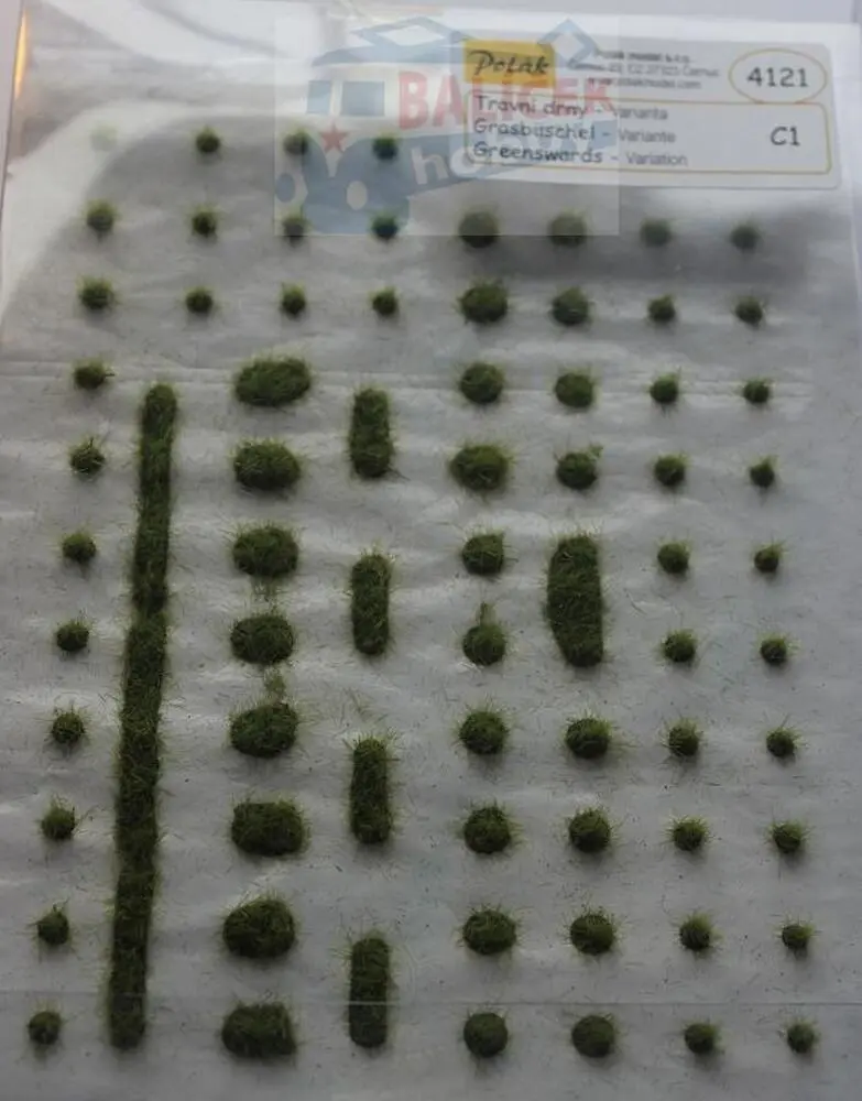 Travní drny - Drny- výška 4,5+2mm - C1 - Polák 4121