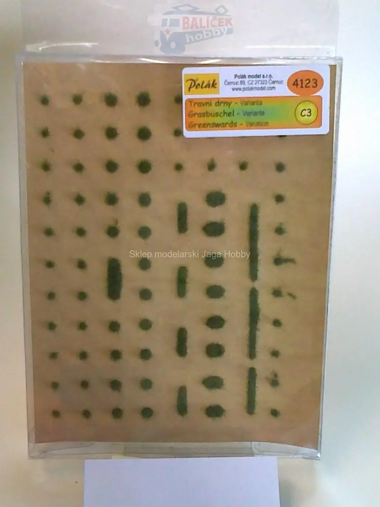 Travní drny - Drny- výška 4,5+2mm - C3 - Polák 4123