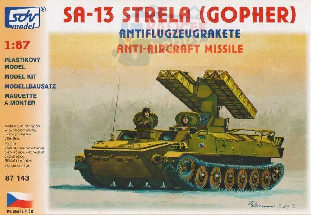  SA-13 Strela 1:87