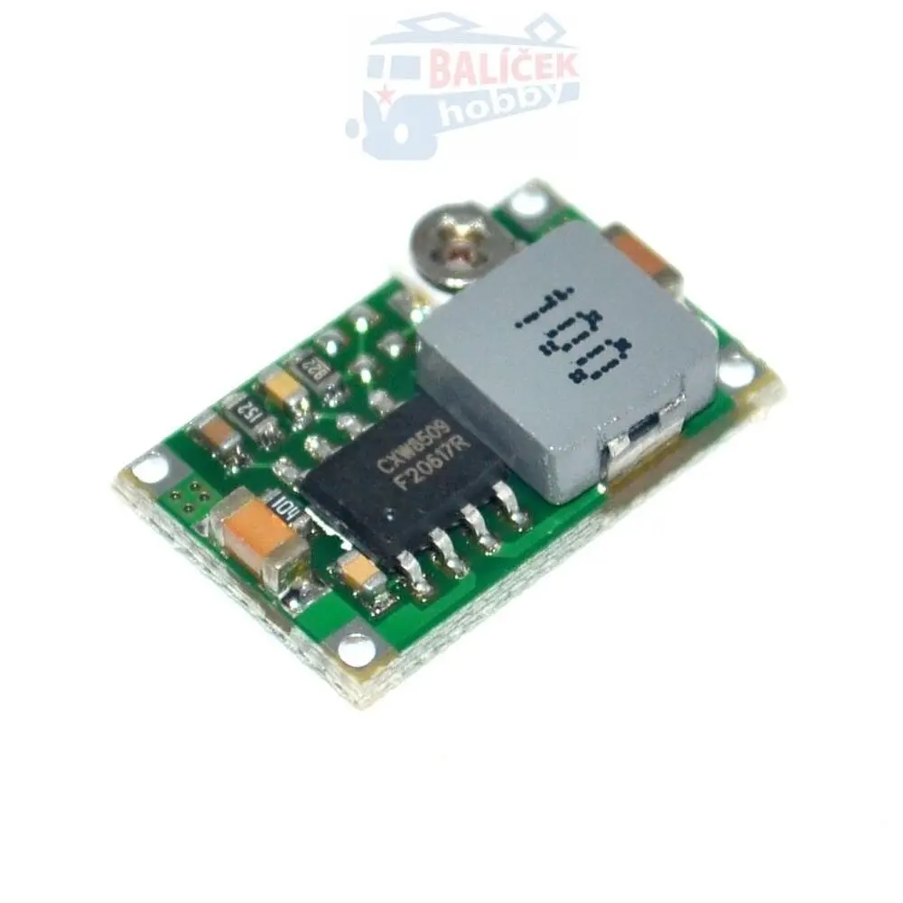 Mini měnič napětí DC 4,75-23V na DC 1,0-17V