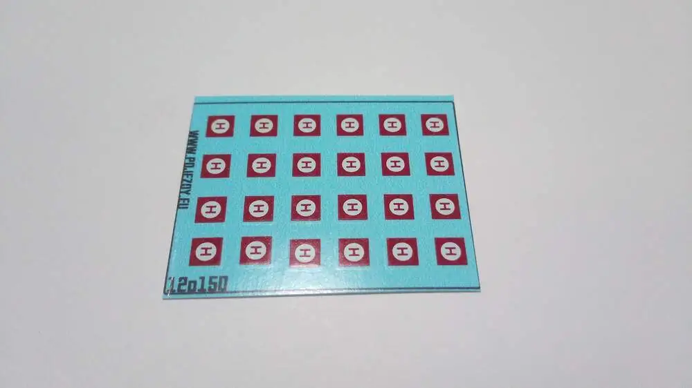 TT - Označení požárních hydrantů - obtisk