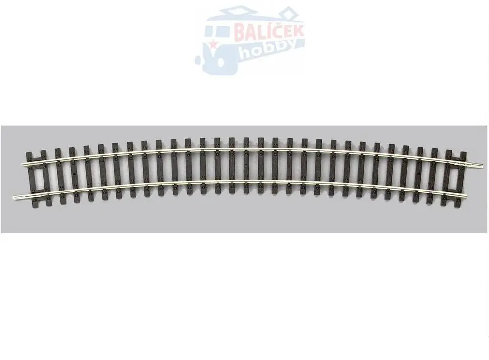 H0 - Oblouková kolej R9: 908 mm 15° A-Gleis