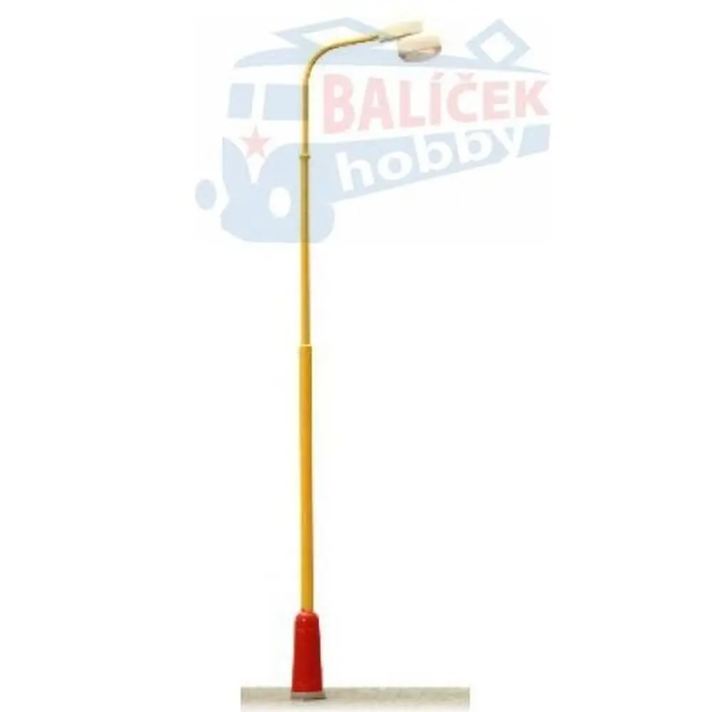 TT - Pouliční lampa žlutá typ D bílé světlo