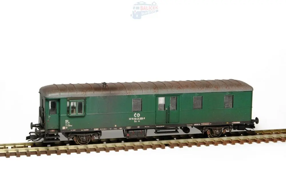 Služební vůz Dsd „Rybák“ ČD 1:120