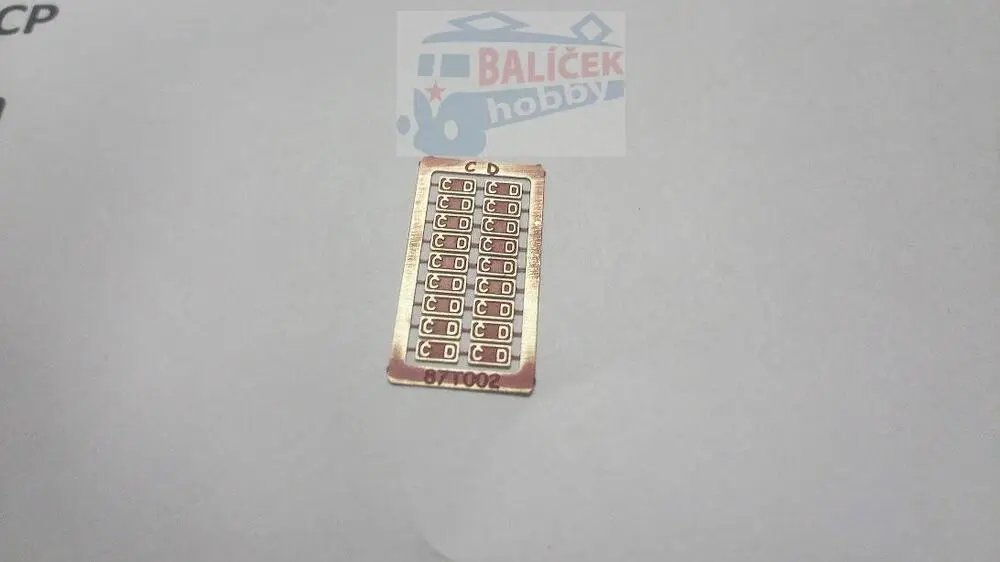 H0 - Č_D 3.2 x 1.65 mm vlastnické tabulky 