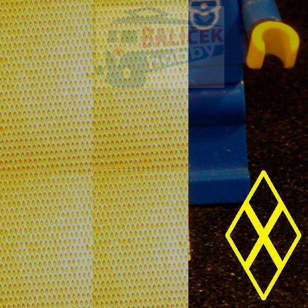 H0 - Krablovaný plech A6 - kosočtverce