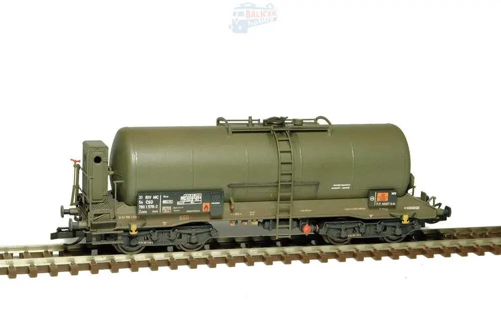 Kotlový vůz Zaes 30 ČSD 1:120