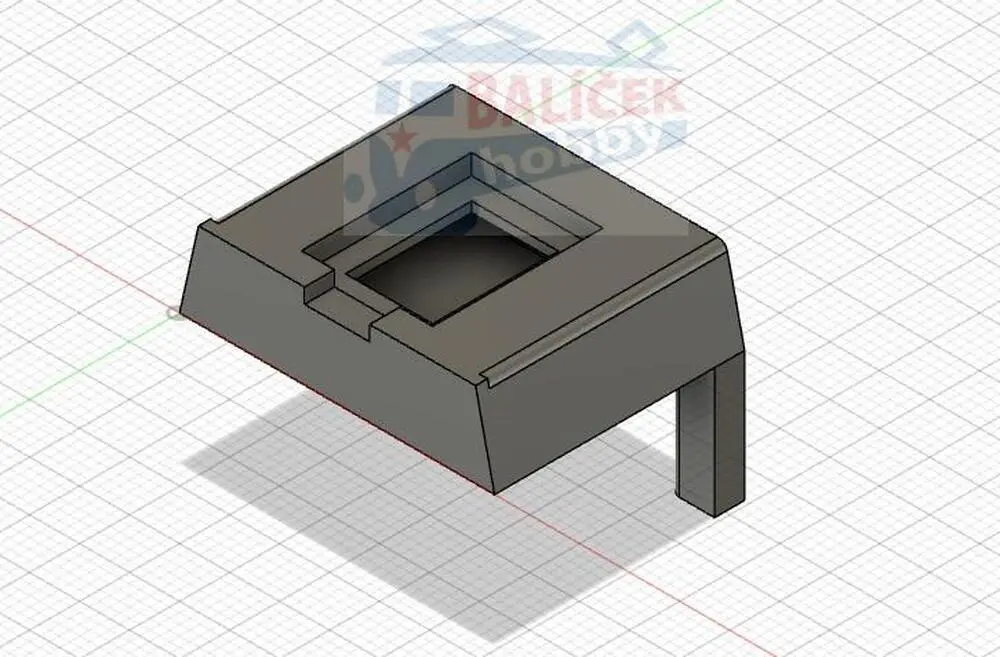 Ozvučnice pro BR218 Piko - TYP B - kompletní