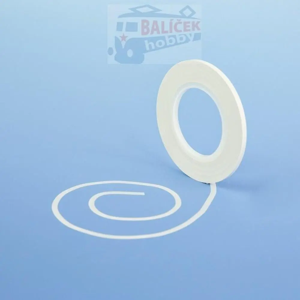 Maskovací páska tvárná 3 mm (bílá), délka 18 m, 2 ks