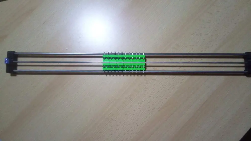 Testovací stolice H0 - podvozky N - stavebnice - 30cm