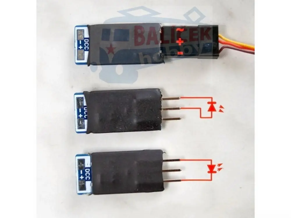 Dekodér pro modelářská serva - PeLi