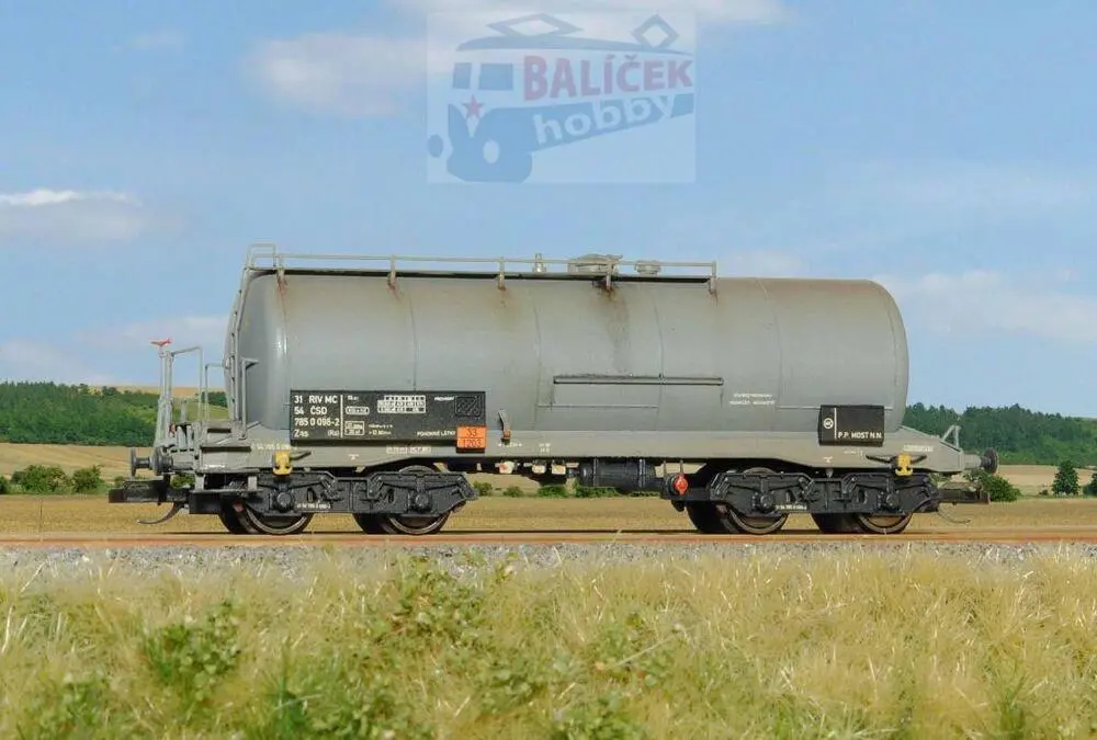 Kotlový vůz Zas 30 ČSD 1:120