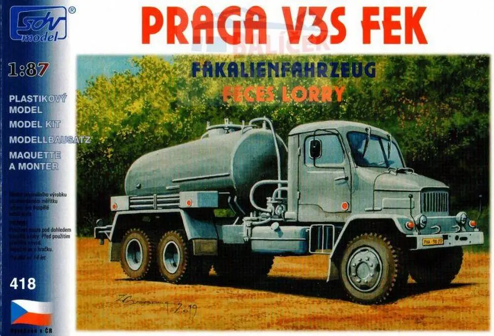  Praga V3S FEK 1:87