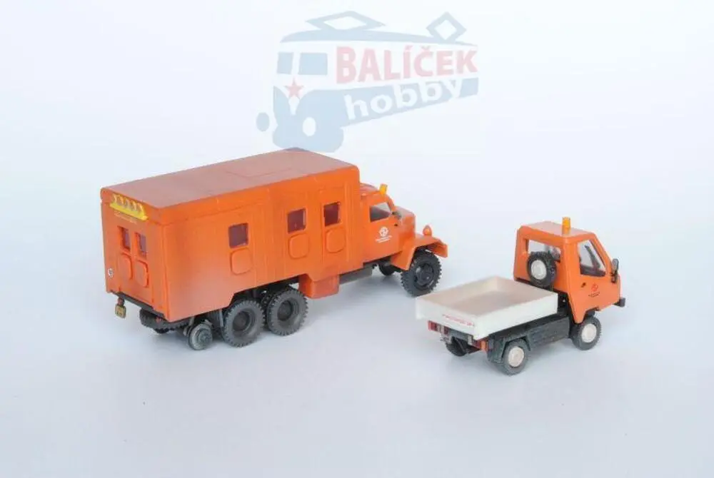 Servisní vozidla DP Praha 1:87