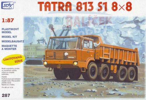 H0 - Tatra 815 VT 8×8 HZS ČR, Hlučín, stavebnice
