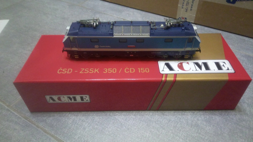 H0 - elektrická lokomotiva 150 222 ČD / A.C.M.E. 60335